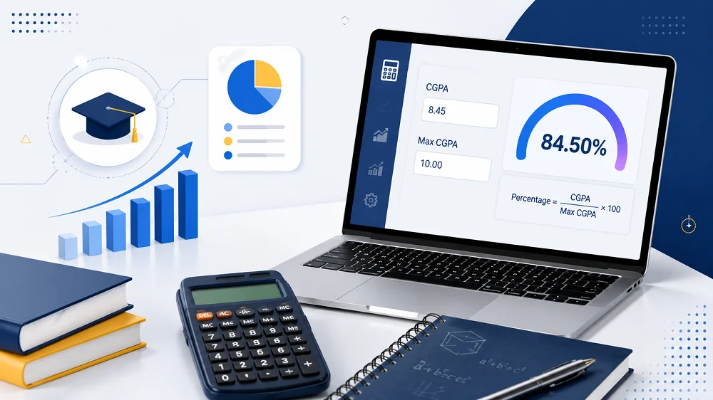 How to Use the CGPA to Percentage Calculator